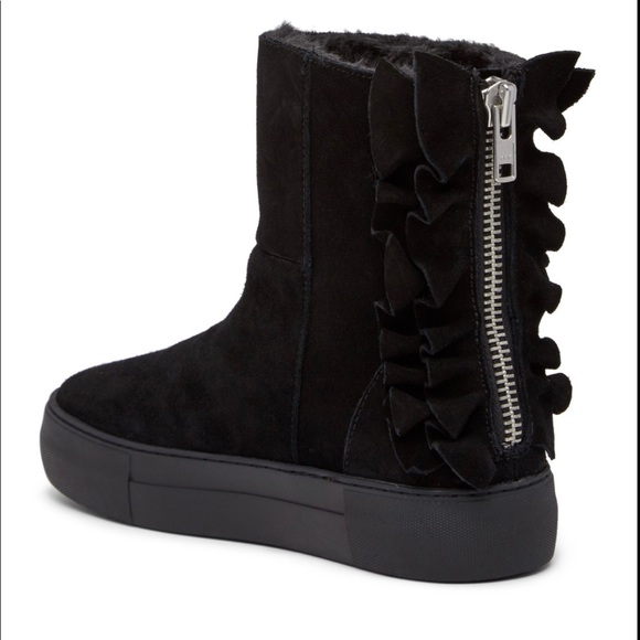 J/Slides Ruffled Boots style Azalea - Picture 1 of 8